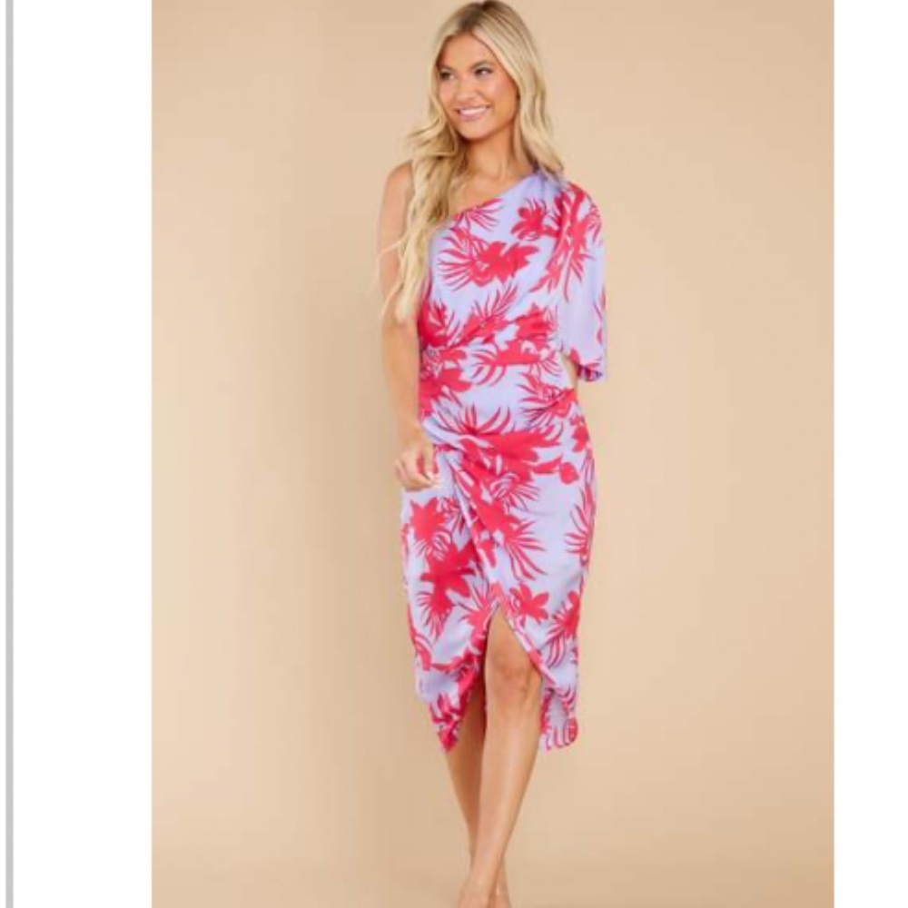 Always Thriving Lavender Multi Leaf Print